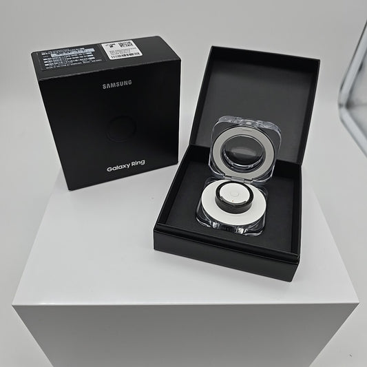 Samsung Galaxy Ring Titanium Black SM-Q507 Smart Ring Bluetooth Size 7
