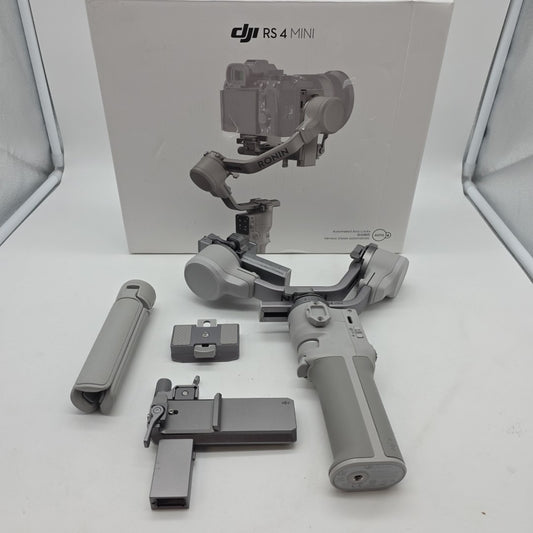 DJI RS 4 Mini 3-Axis Gimbal Stabilizer Gray CP.RN.00000442.01 NO CABLES
