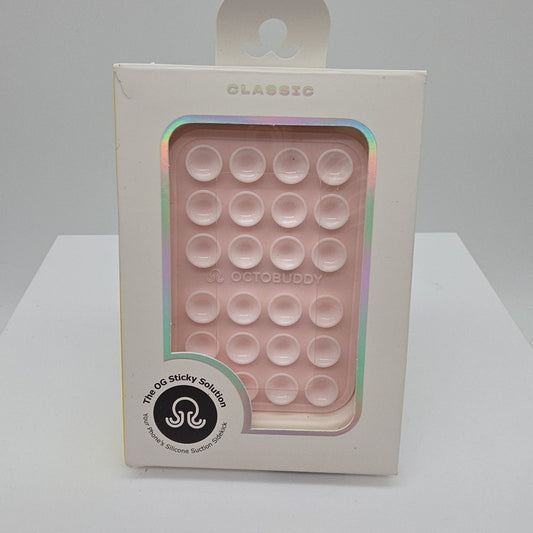 Octobuddy Silicone Suction Cup Universal Phone Case Mount Classic Chalk Pink