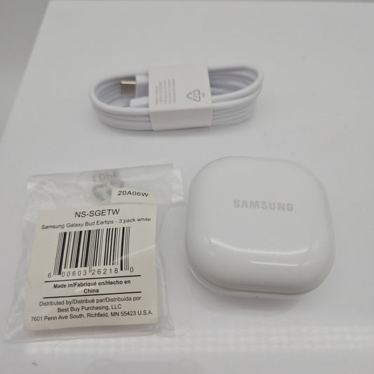 Samsung Galaxy Buds2 SM-R177 Wireless Noise Cancelling Bluetooth Earbuds White