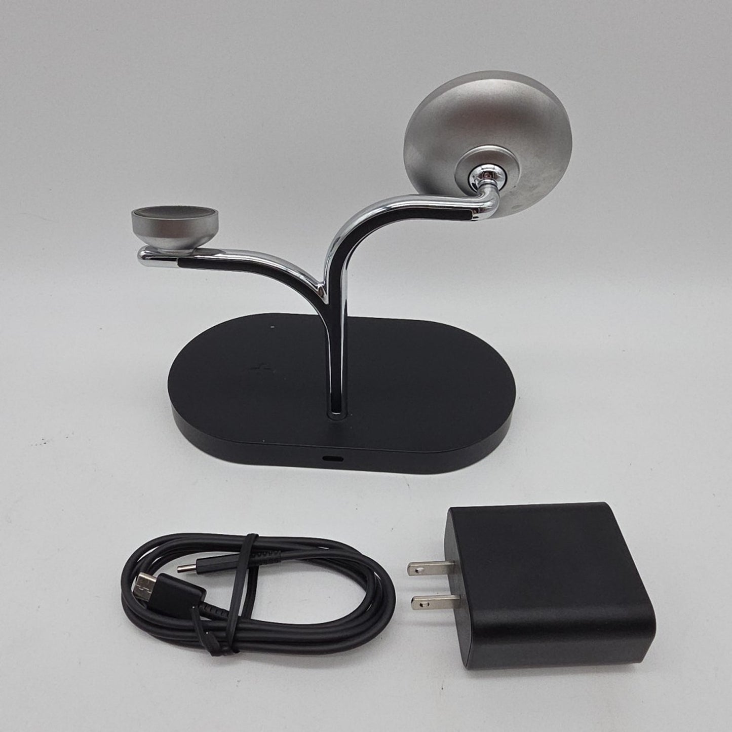 Samsung 3-in-1 Qi2 15W Magnetic Wireless Charger Charging Stand - Black