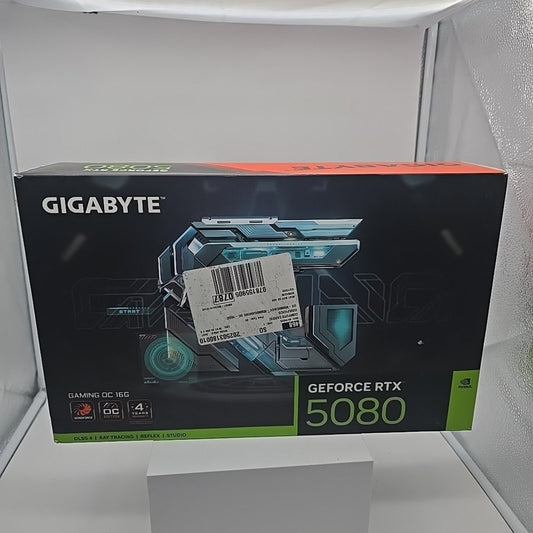 GIGABYTE RTX 5080 Gaming OC 16G Graphics Card Complete