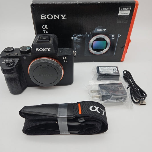 Sony Alpha A7 II 24.3MP Digital Camera - Black (Body Only) SN1406