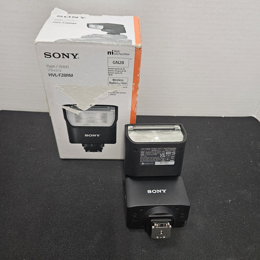 Sony - Alpha External Flash with wireless remote control HVL-F28RM