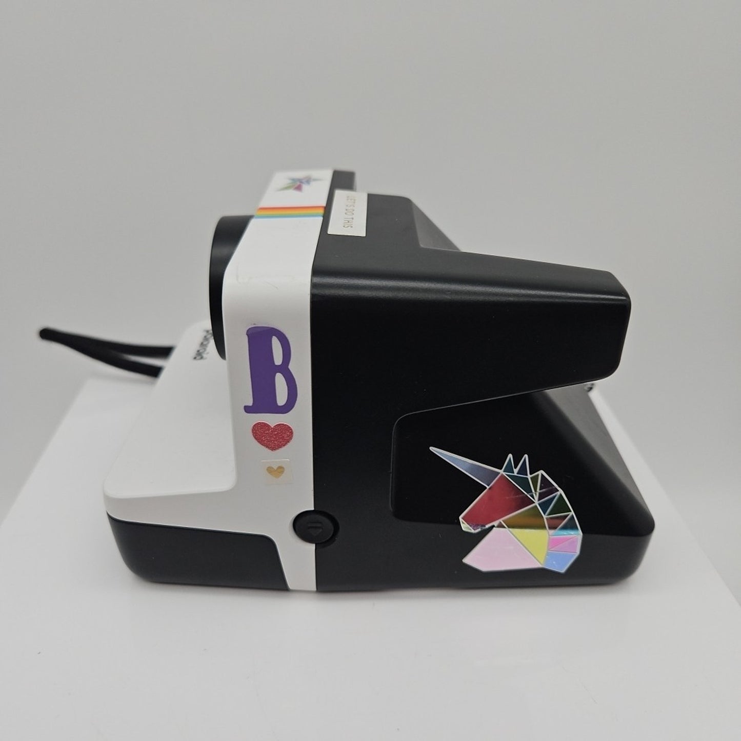 Polaroid Now i-Type Instant Camera - Black & White CUSTOM STICKERS
