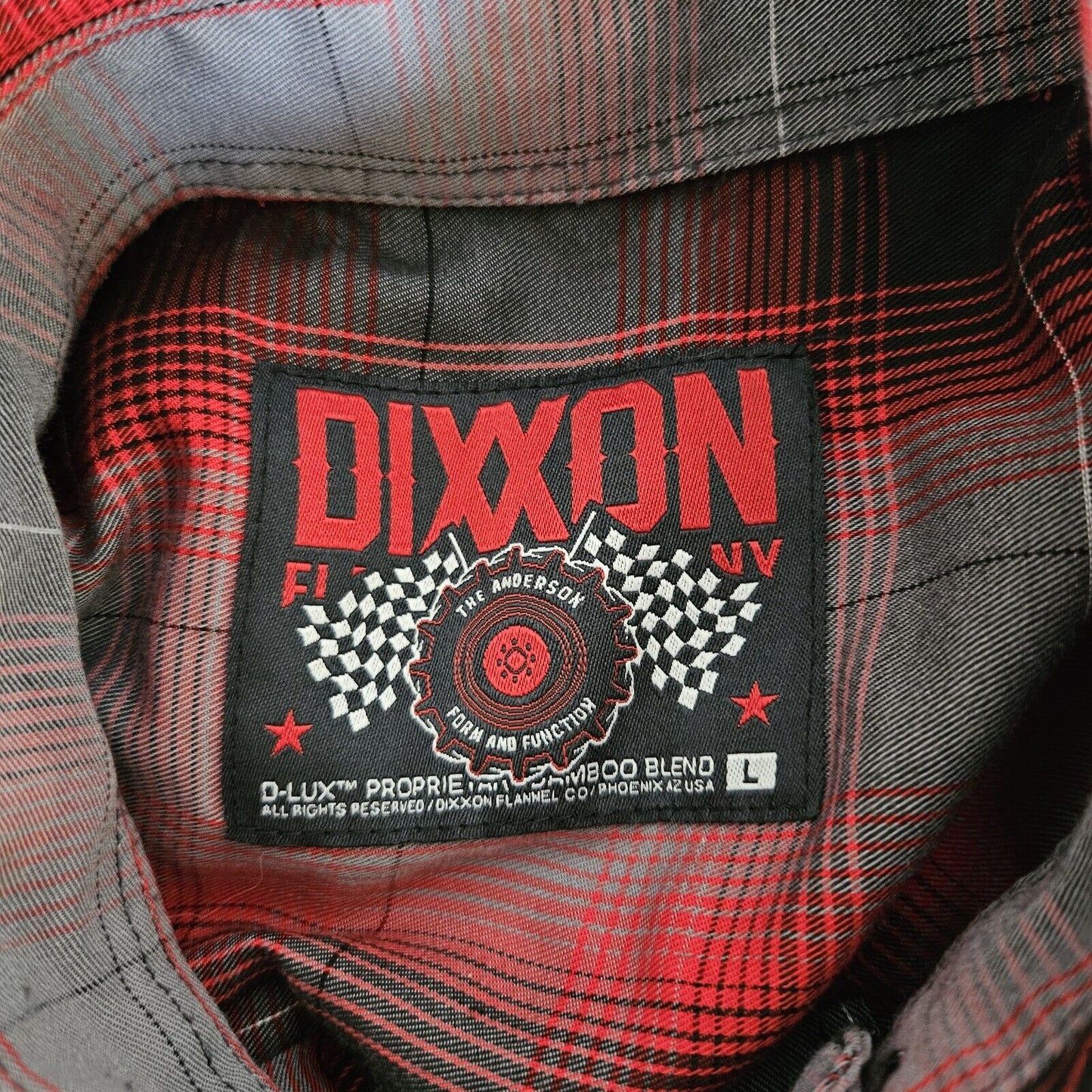 Dixxon Flannel Company The Anderson Short Sleeve Party Shirt Size Large