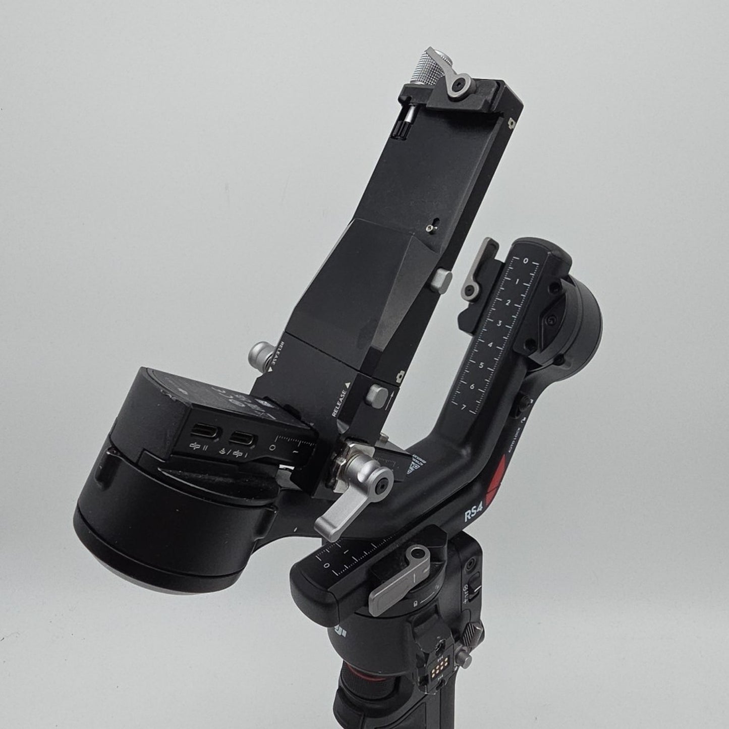 DJI RS 4 Camera Gimbal Stabilizer Automated Axis Locks - No Camera Mount
