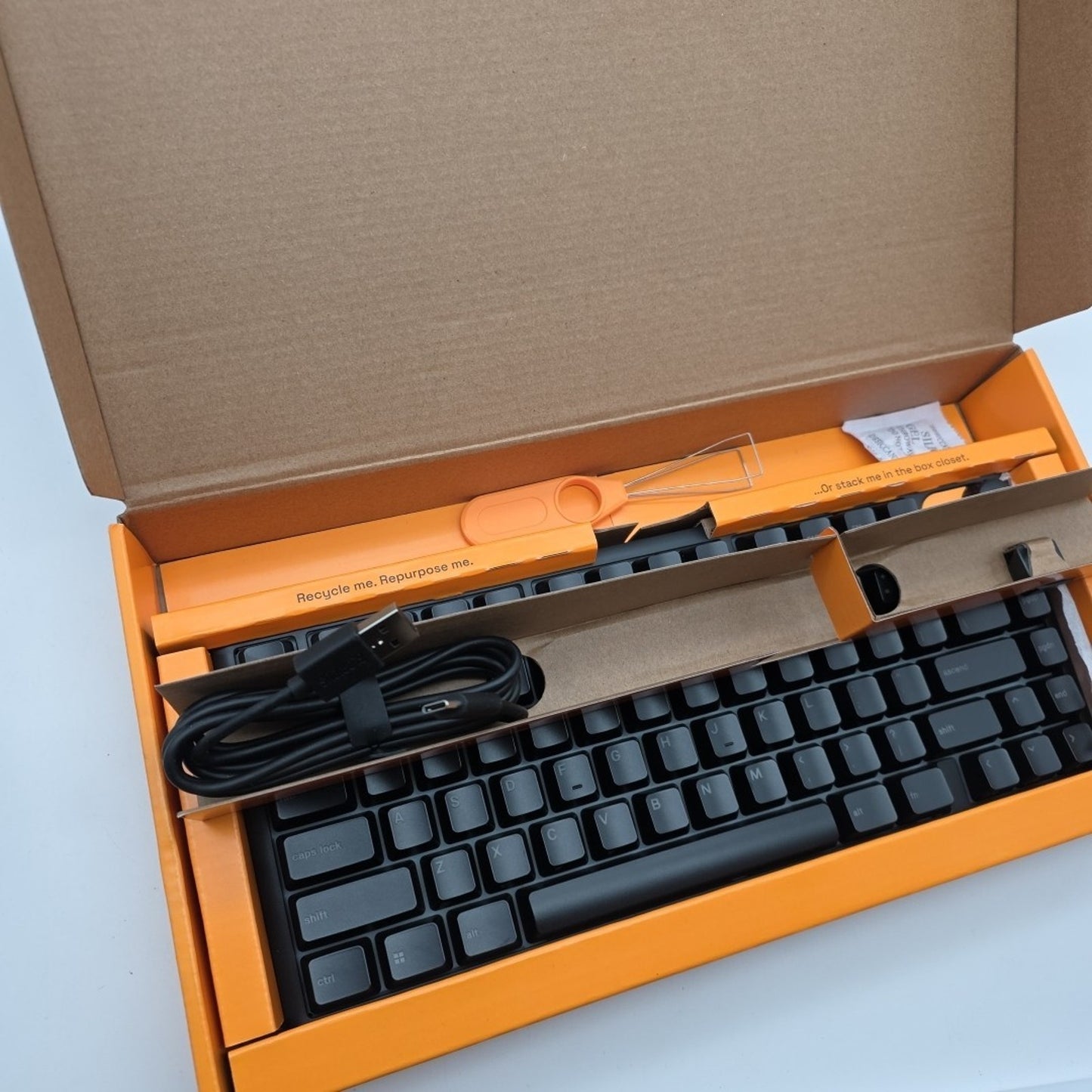 Glorious - GMBK 75% Wired Membrane Gaming Keyboard with Swappable MX-Compatible
