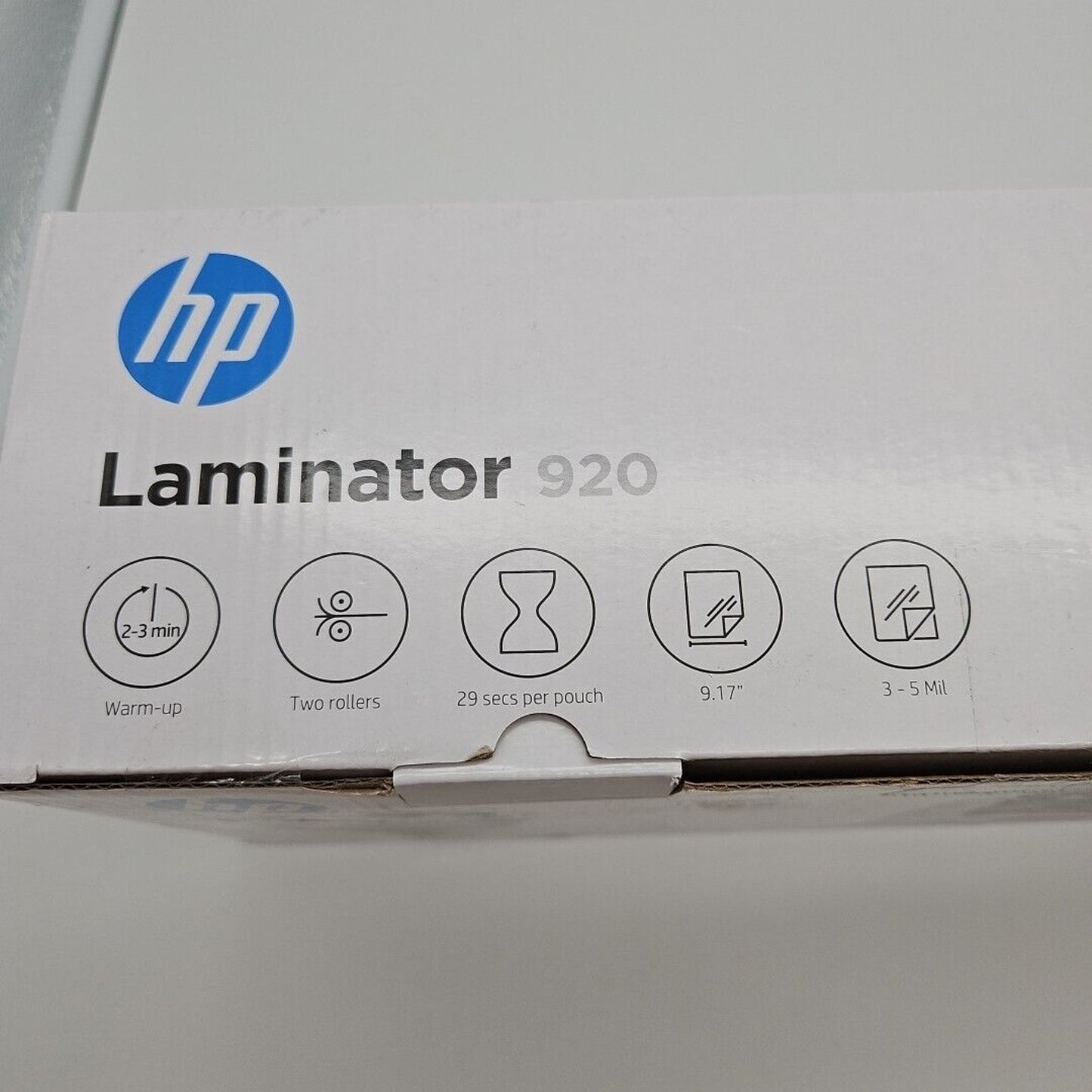 HP - Hot & Cold Laminator Machine, 9.2-Inch Thermal Laminator with 2 Rollers