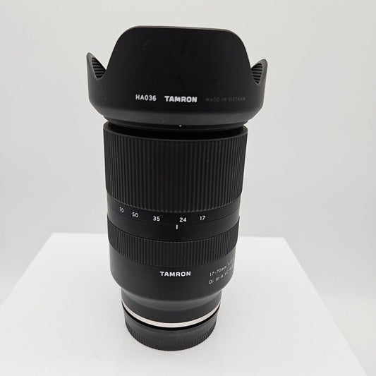 Tamron 17-70mm f/2.8 Di III-A VC RXD Lens for Sony E APS-C Mirrorless Cameras