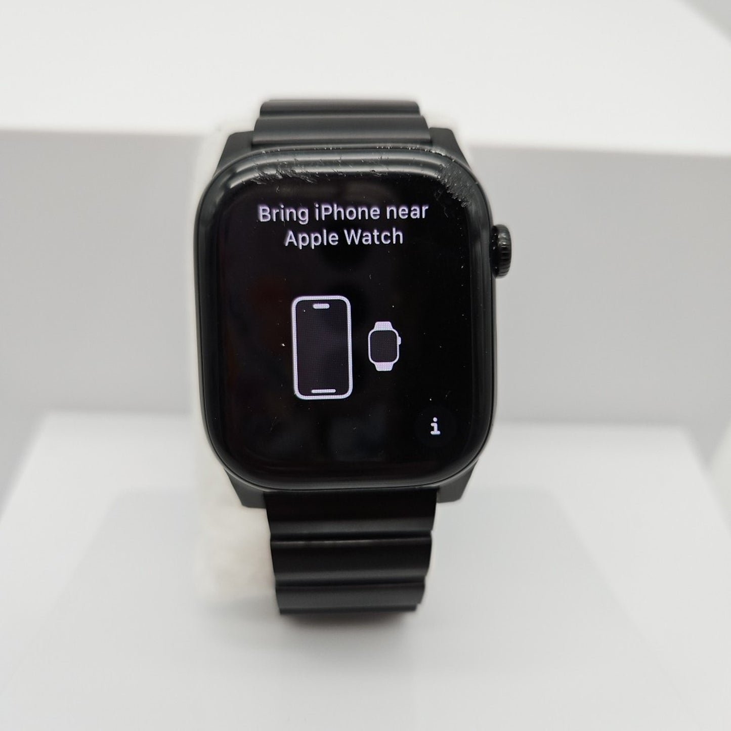 GPS Only Apple Watch Series 10 46MM Aluminum A2999 Nomad Stainless Steel Band
