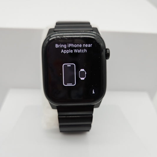 GPS Only Apple Watch Series 10 46MM Aluminum A2999 Nomad Stainless Steel Band