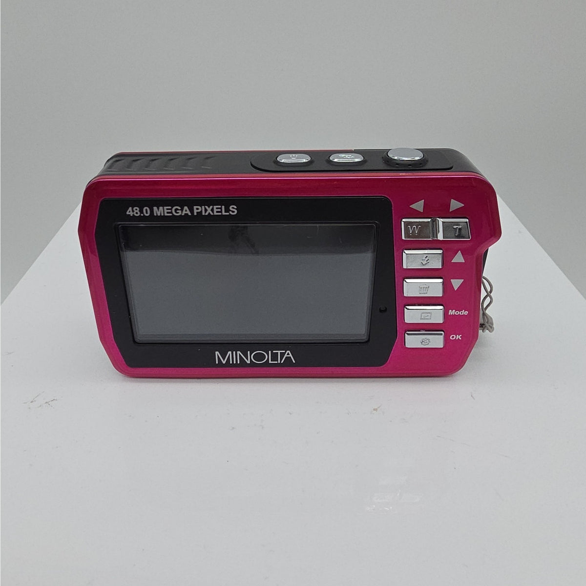 Minolta MN40WP 48MP QHD Dual LCD Screen Waterproof Digital Camera Pink