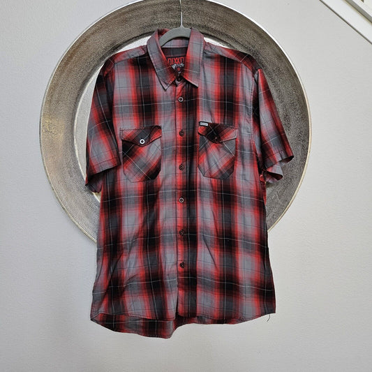 Dixxon Flannel Company The Anderson Short Sleeve Party Shirt Size Large