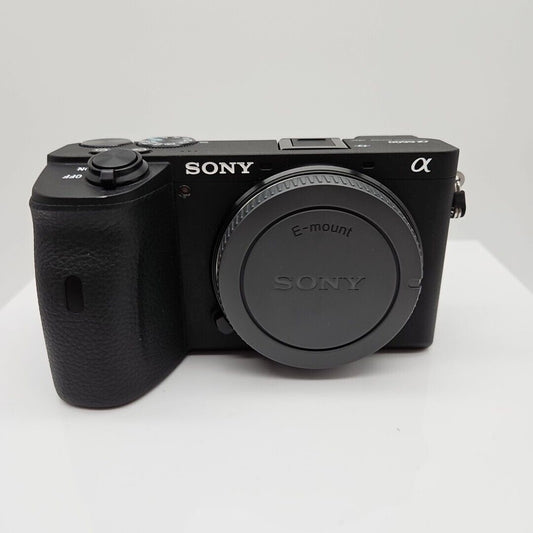 Sony Alpha a6600 24.2MP Mirrorless Camera - Black (Body Only) Low Shutter Count