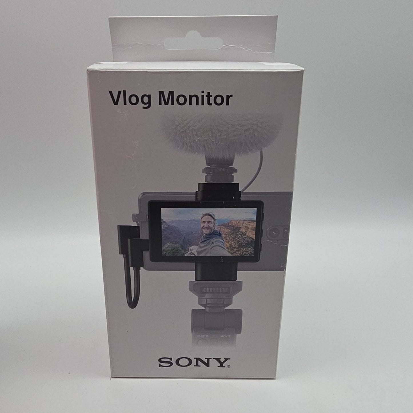 Sony Vlog Monitor with Mount and USB-C Cable for Xperia- XQZ-IV01