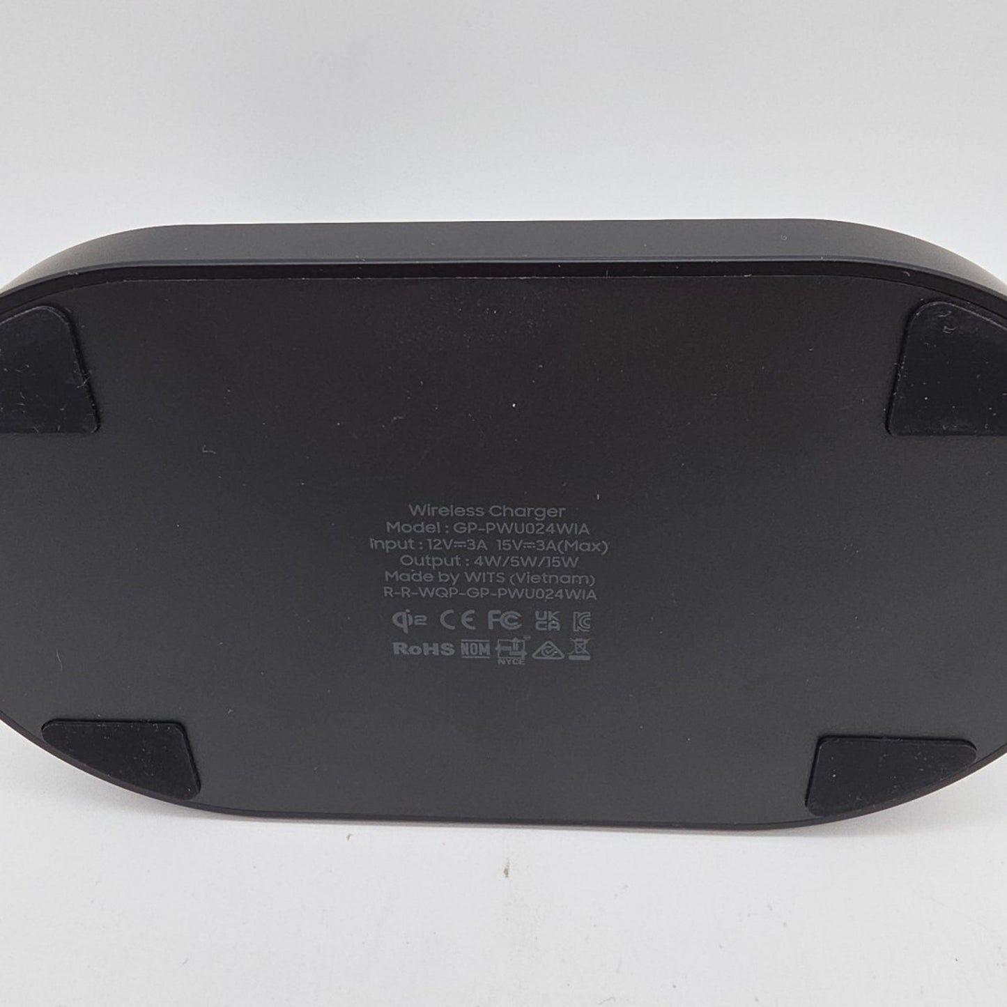 Samsung 3-in-1 Qi2 15W Magnetic Wireless Charger Charging Stand - Black
