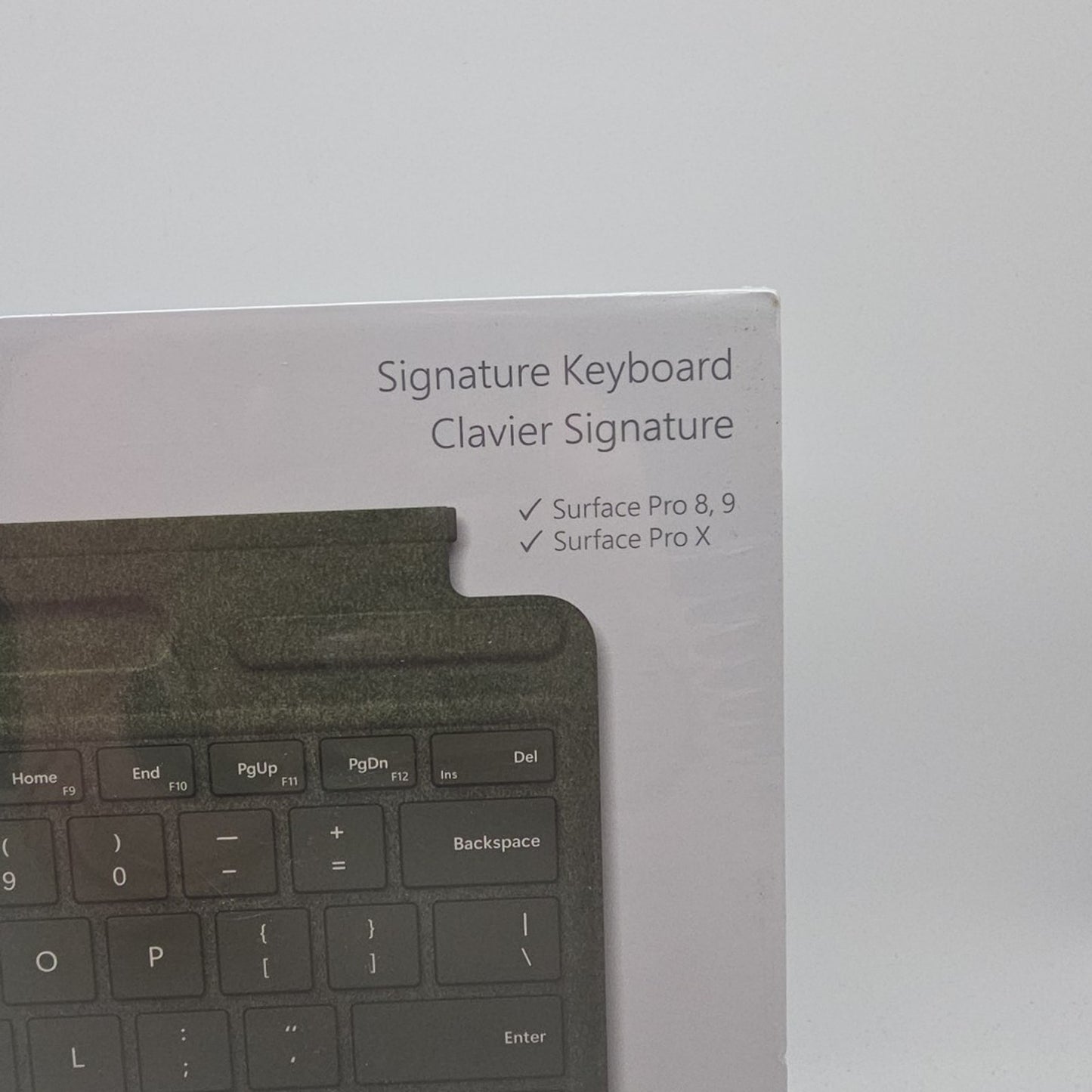 Microsoft Surface Pro Signature Keyboard Alcantara Model 1864 Green