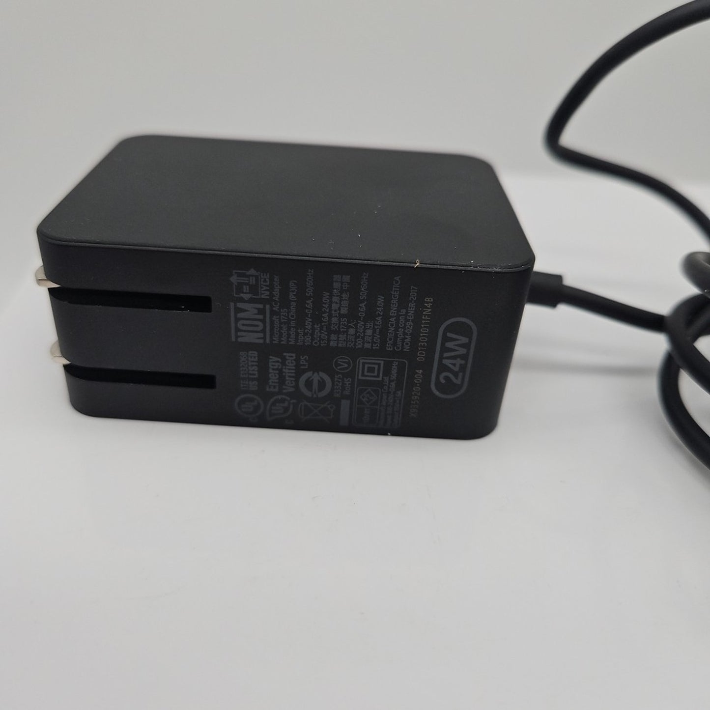 Microsoft - Surface 24W Power Supply - Black