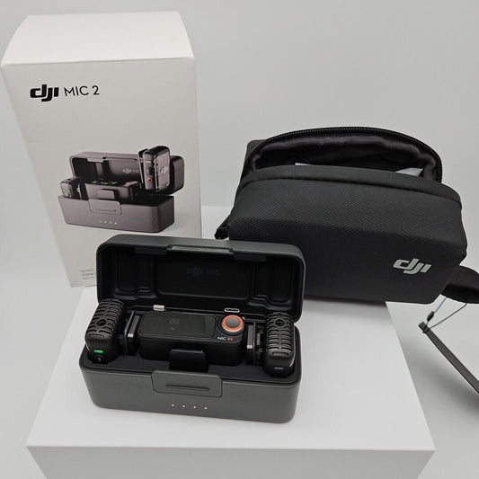 DJI Mic 2 Digital Wireless Mic System/Rec for Cameras and Smartphones