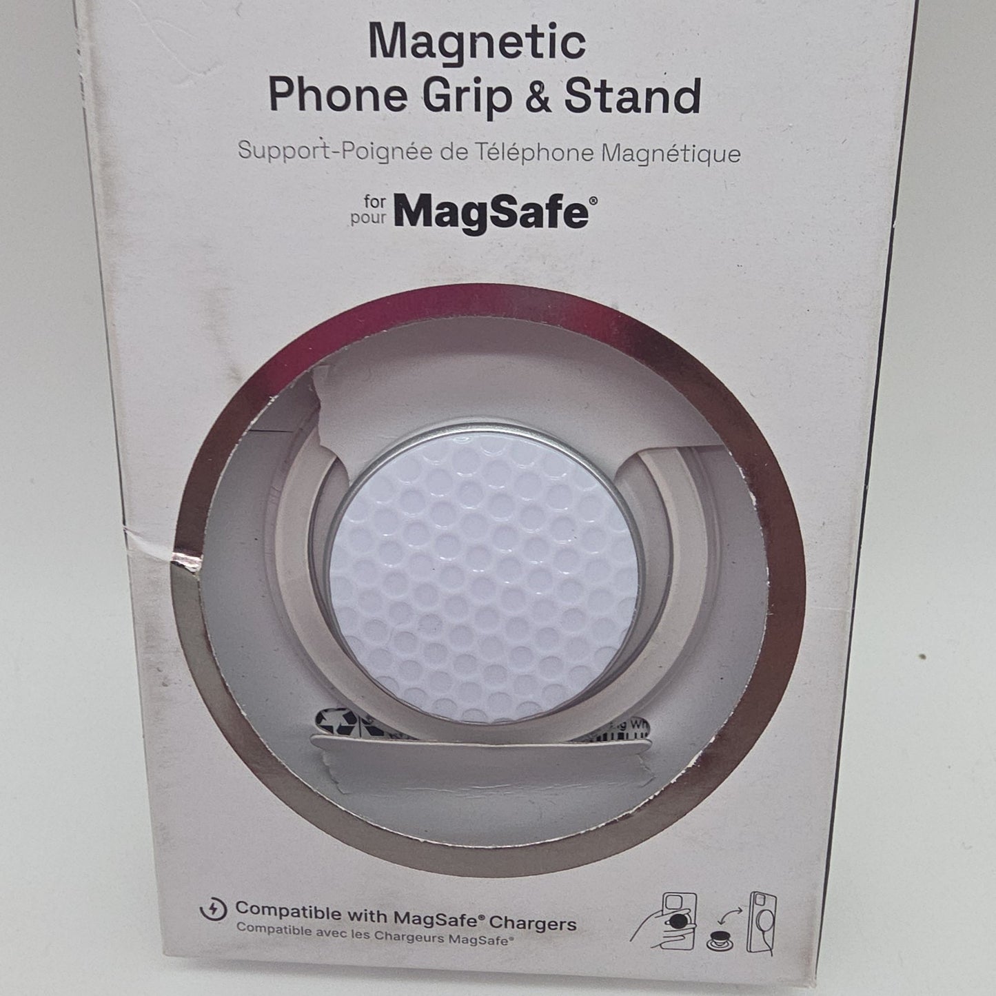PopSockets MagSafe Round Phone Grip & Stand for iPhone - Golf Ball