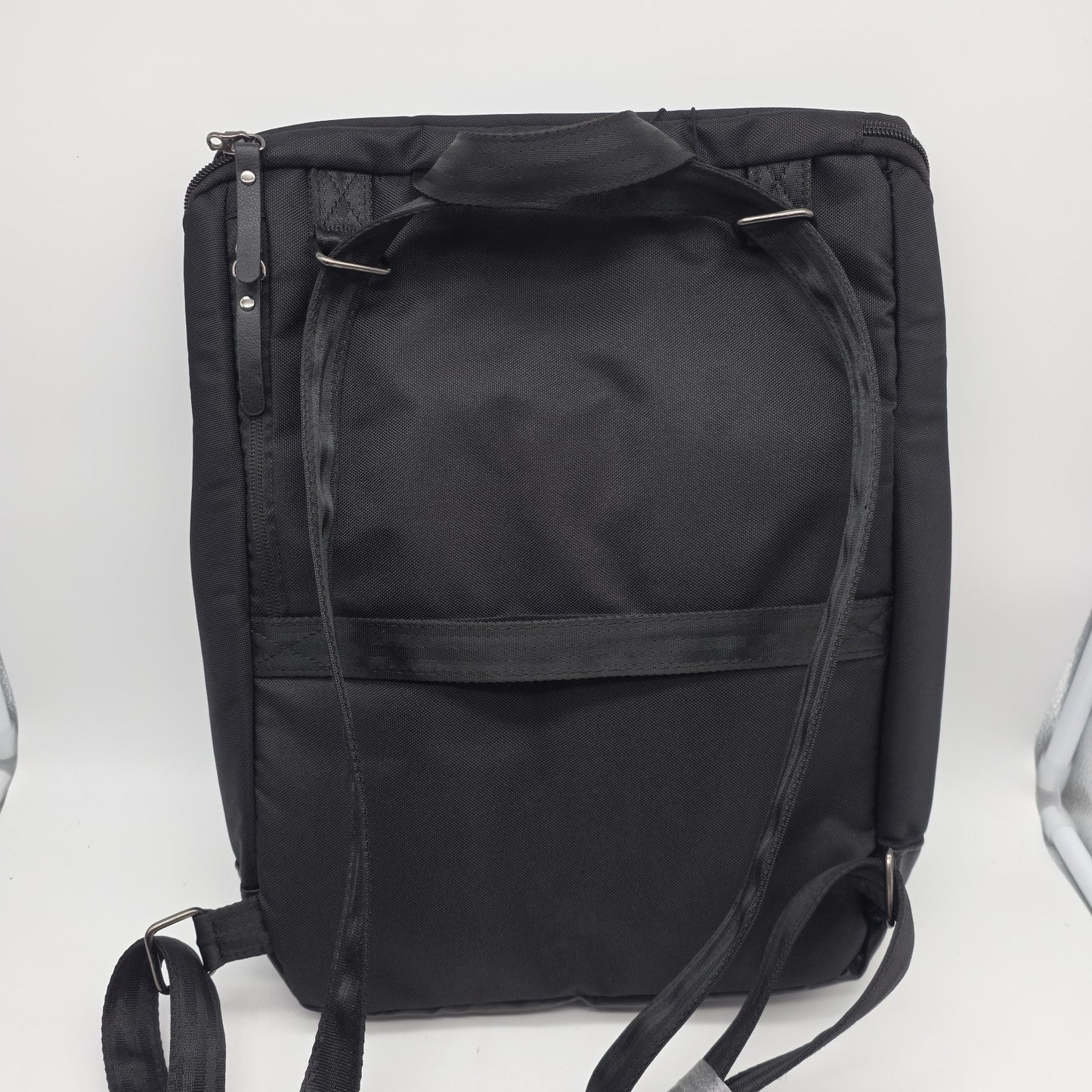 Solo New York Stealth Hybrid Backpack Tote Black Fits 14.1 Laptop