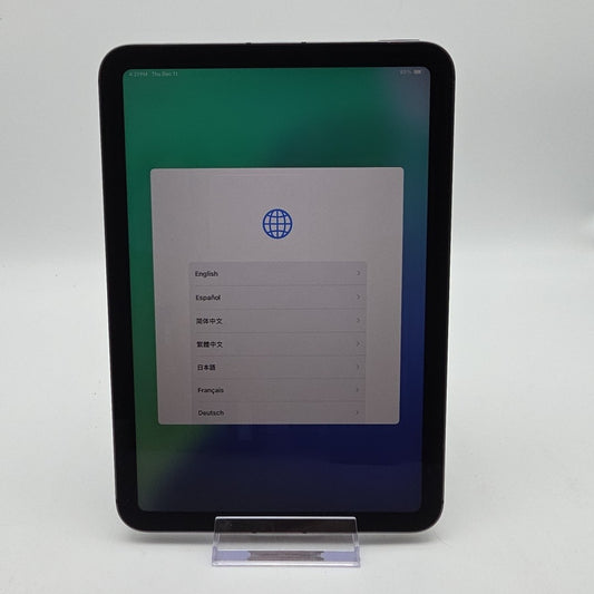 Apple iPad mini (6th Generation) A2568 64GB, Wi-Fi + 5G 8.3in