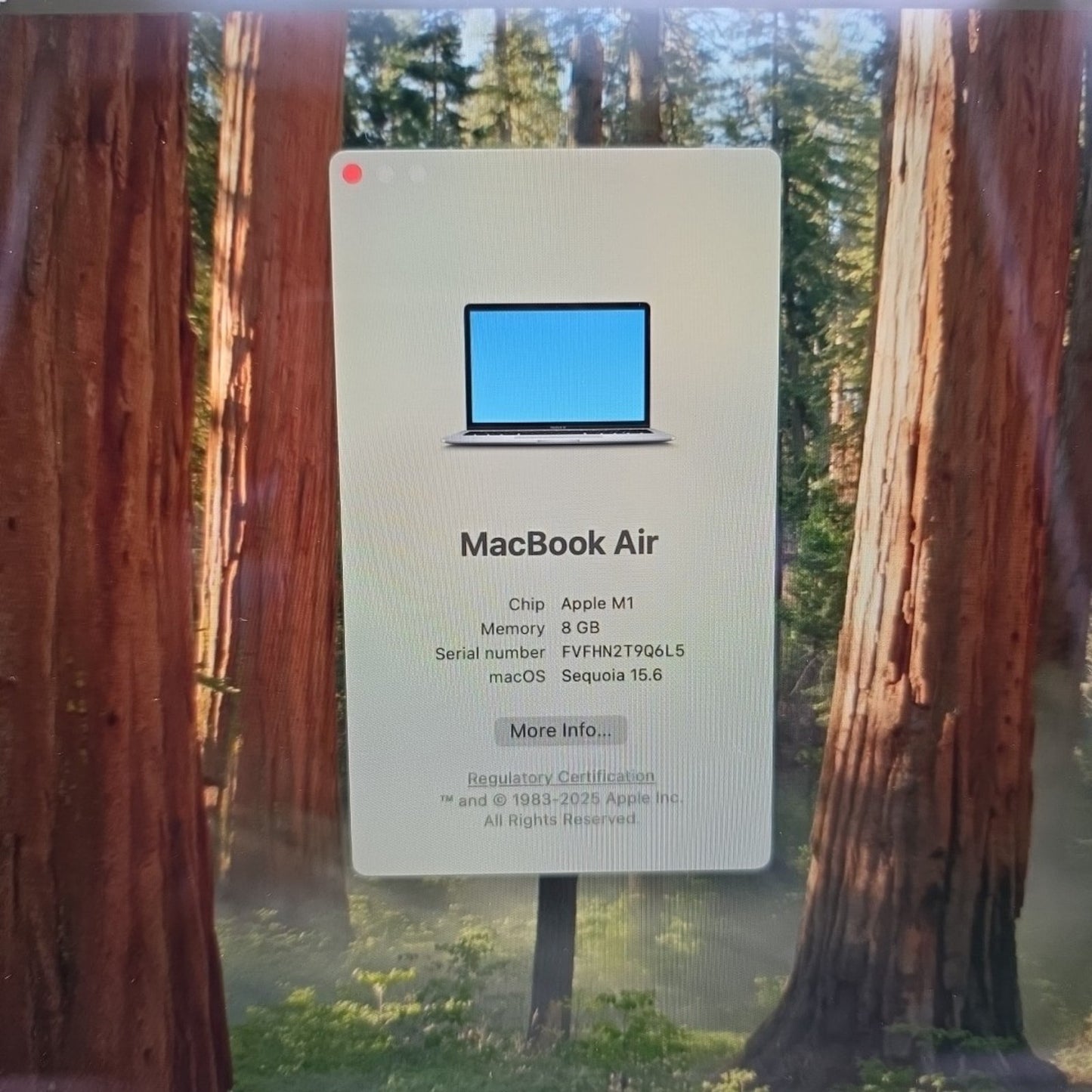 Apple MacBook Air M1 Chip 13" 2020 8GPU/CPU 512GB SSD MGN73LL/A L137