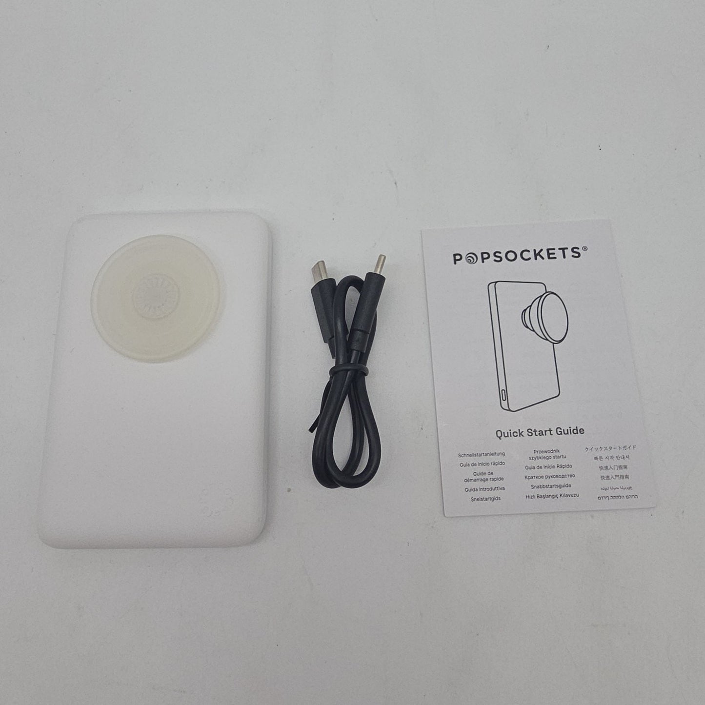PopSockets 5000mAk PowerPack - White