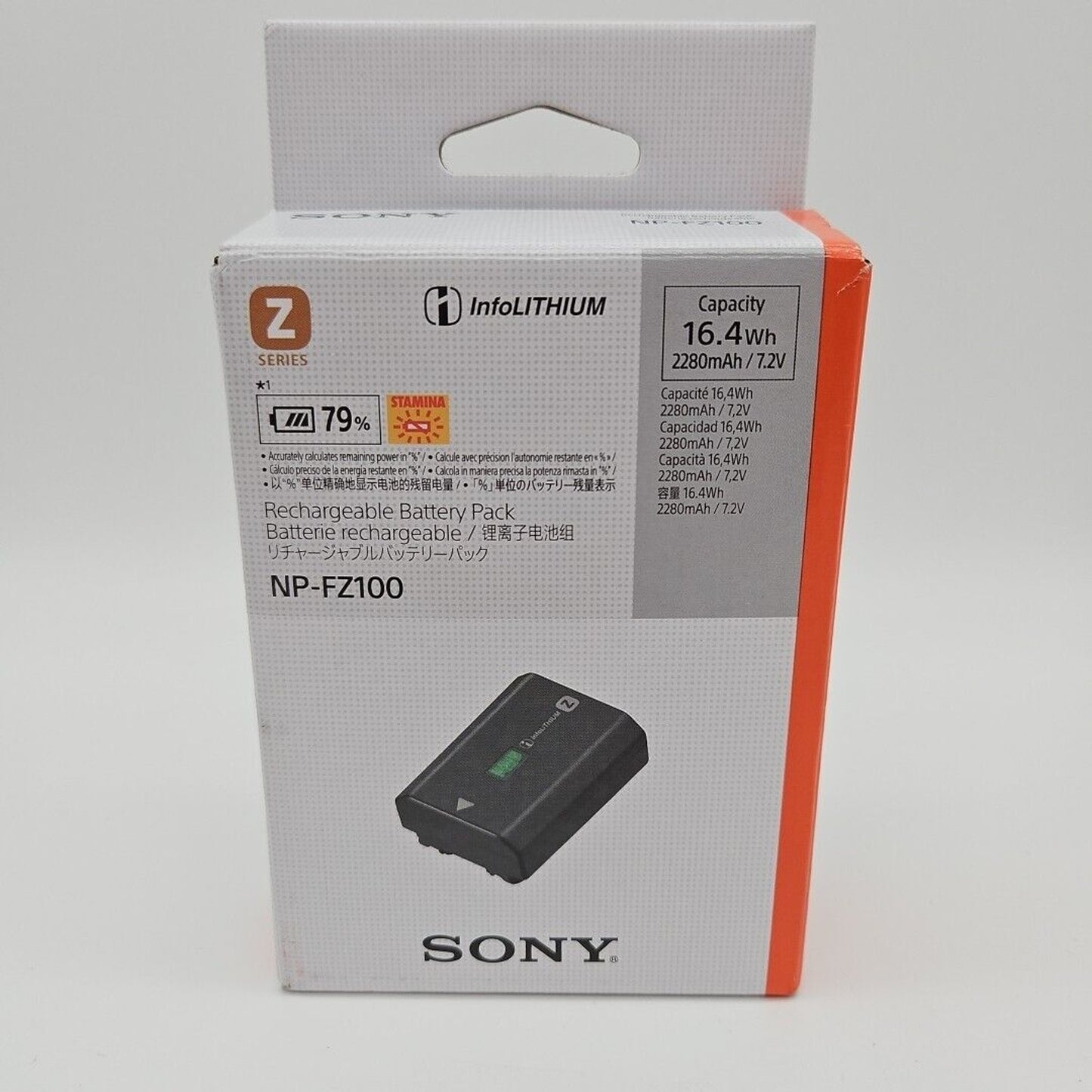 Genuine Sony - NP-FZ100 Rechargeable Lithium-ion Replacement Battery