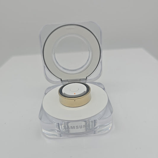 Samsung Galaxy Ring - Titanium Gold SM-Q500 AI Smart Ring Size 10