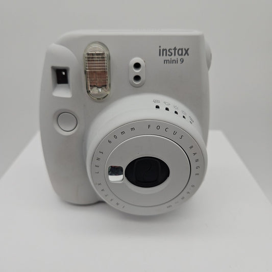 Fujifilm Instax Mini 9 Instant Film Camera Gray Tested Working