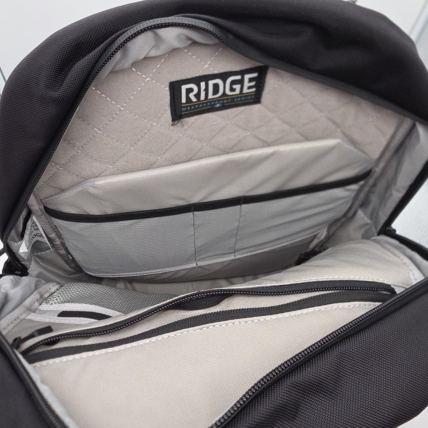 The Ridge Commuter Backpack Black | Waterproof | RFID | Laptop Sleeve | Unisex