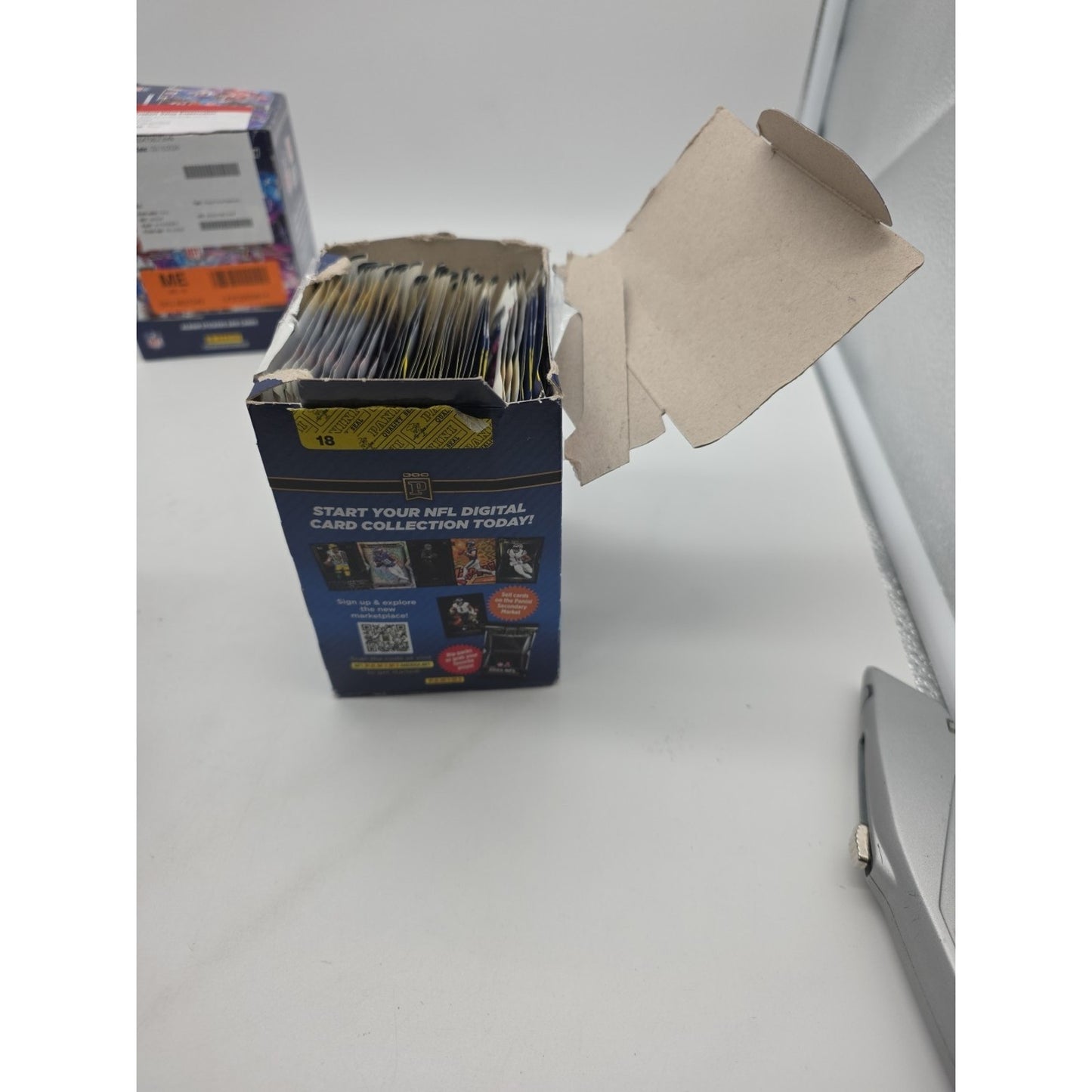 2025 Panini NFL Sticker & Card Collection Football Sealed 50 Pack Box