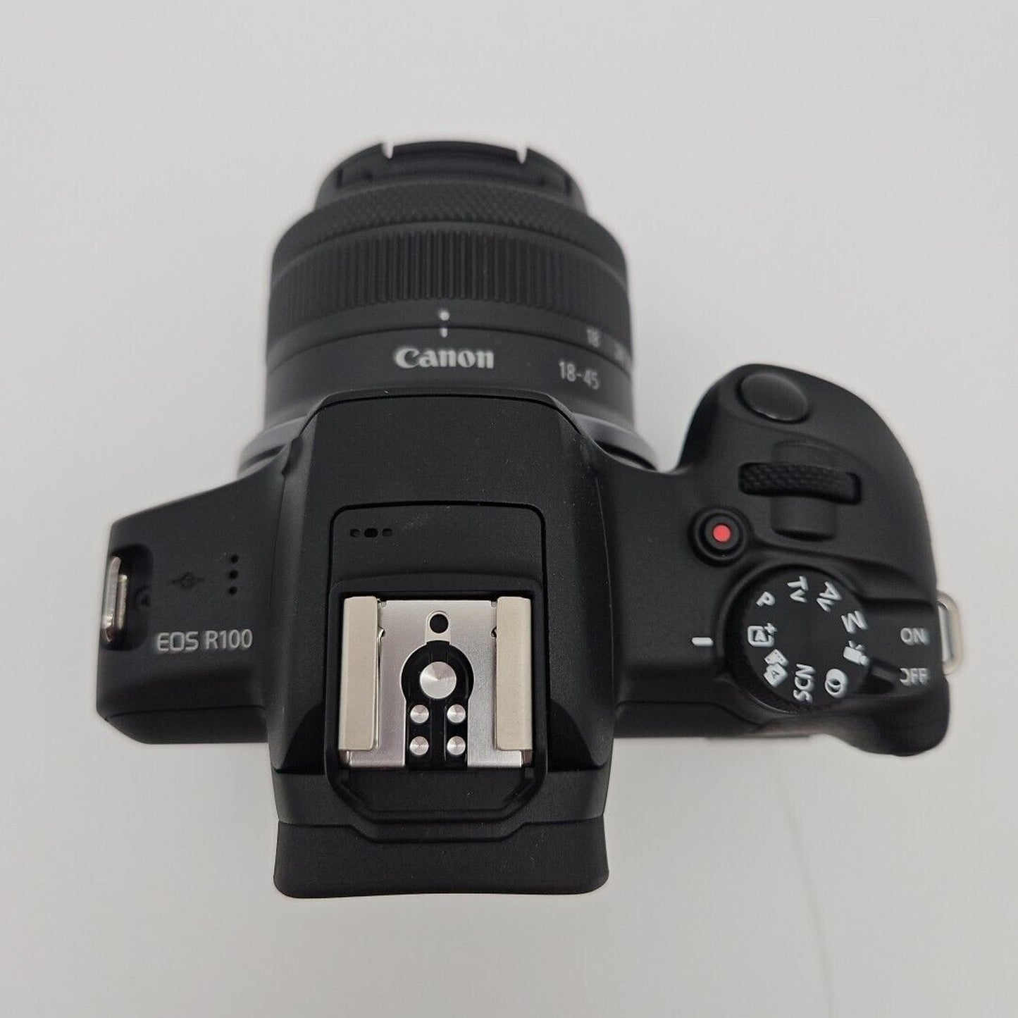 Canon EOS R100 24.1 MP Mirrorless Camera RF 18-45mm Lens